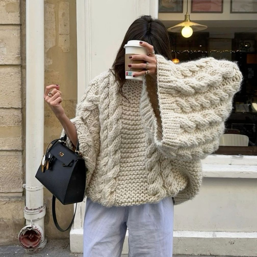 Kuscheliger Oversize Strickpullover