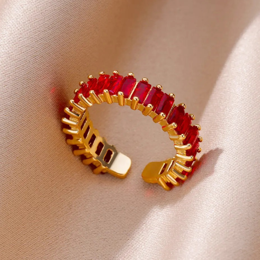 Kubische Zirkonen Ring