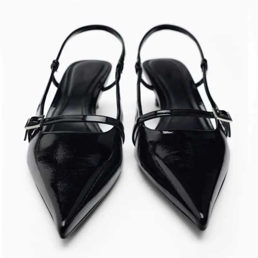 Slingblack Heels