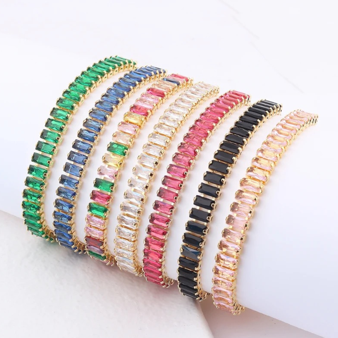 Glamorous Zirkon Armband