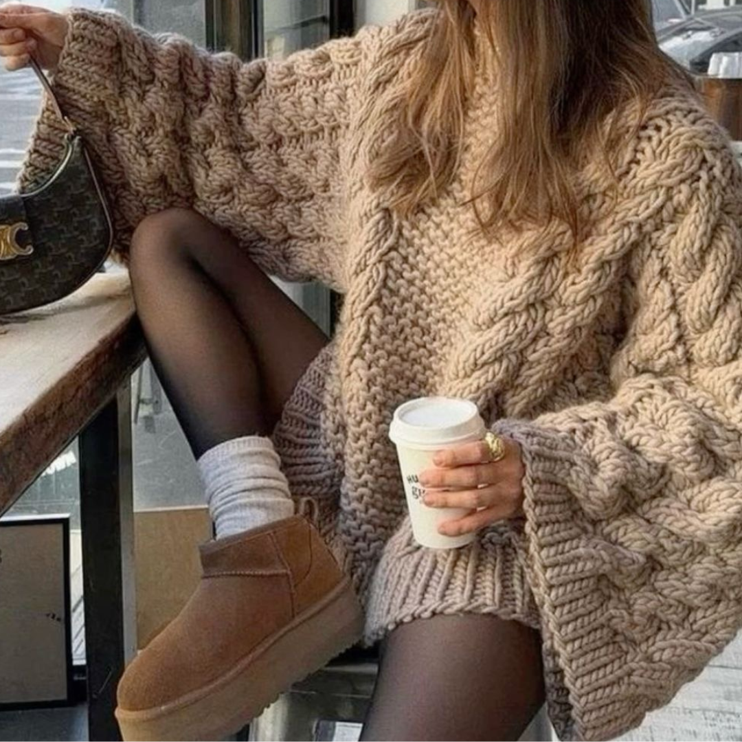 Kuscheliger Oversize Strickpullover