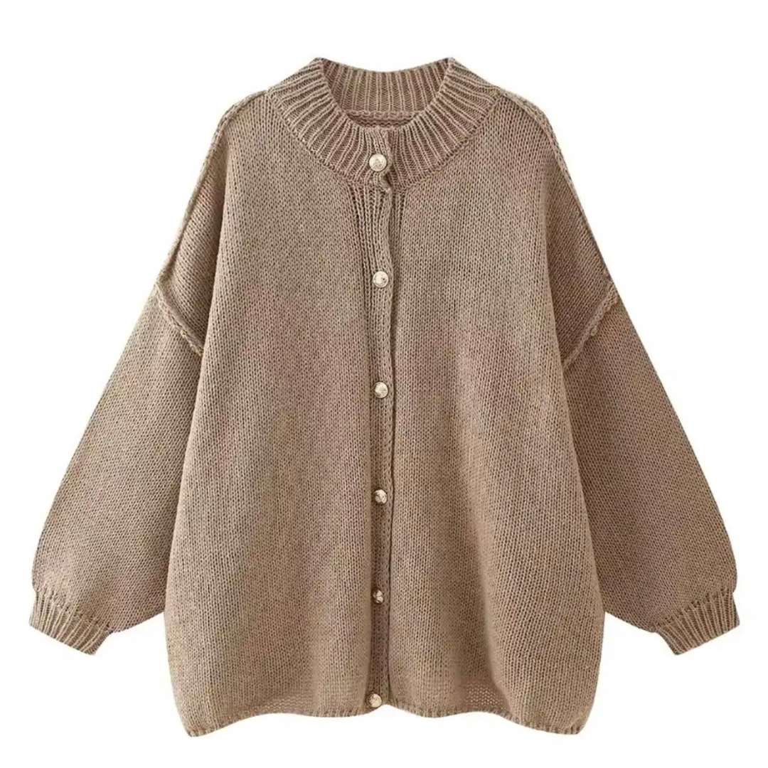 Oversize Strickcardigan