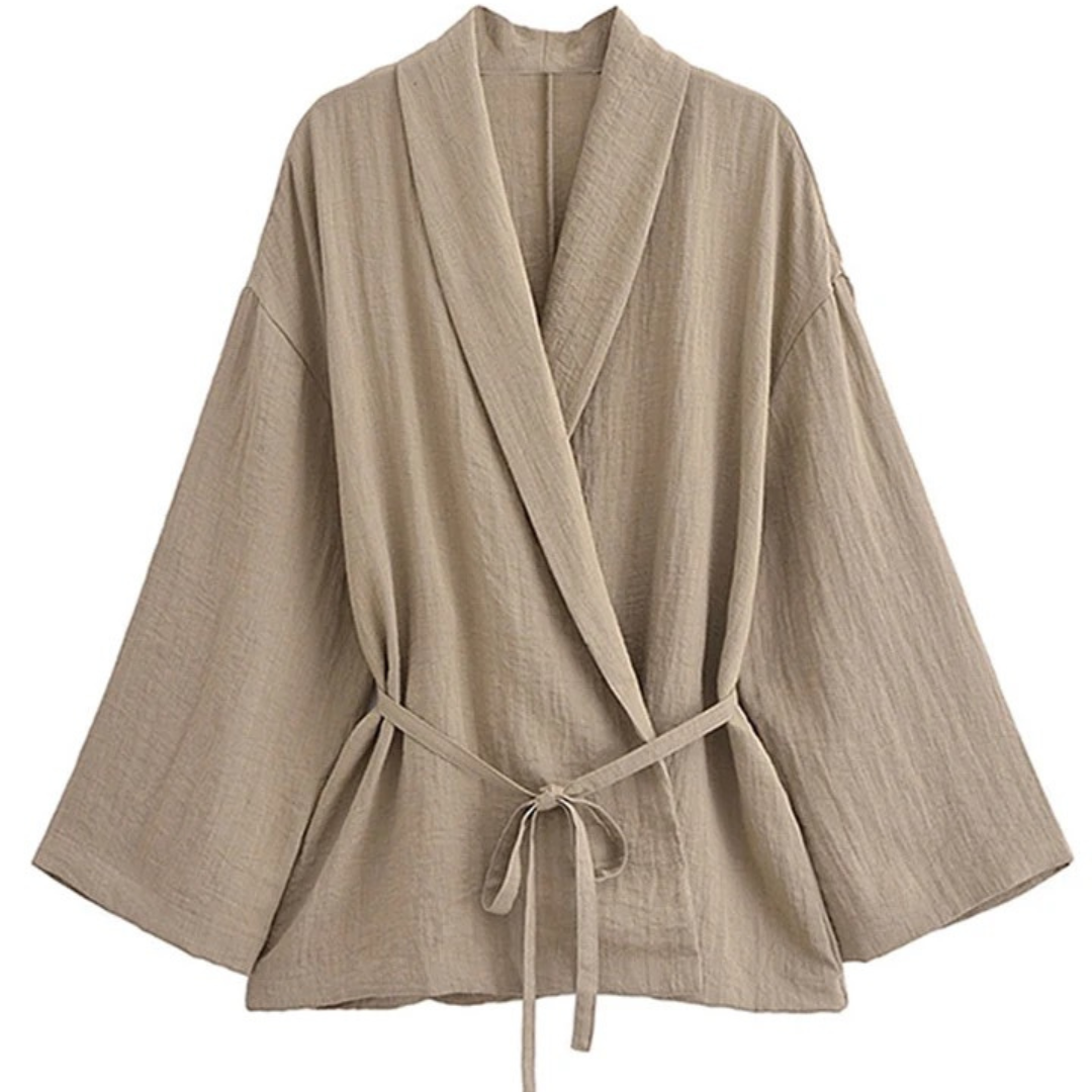 Lässiger Hosenanzug Taupe