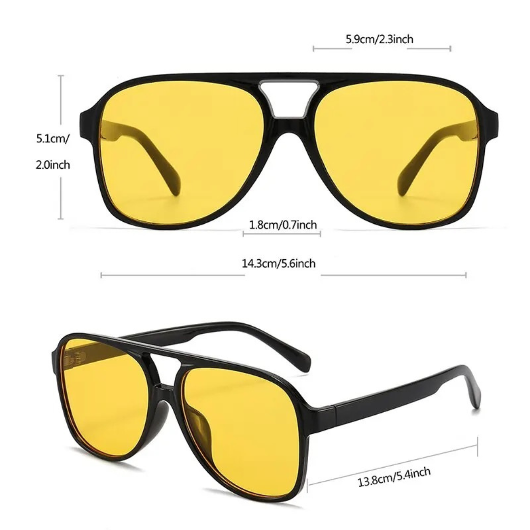 Vintage Oversized Retro Sonnenbrille
