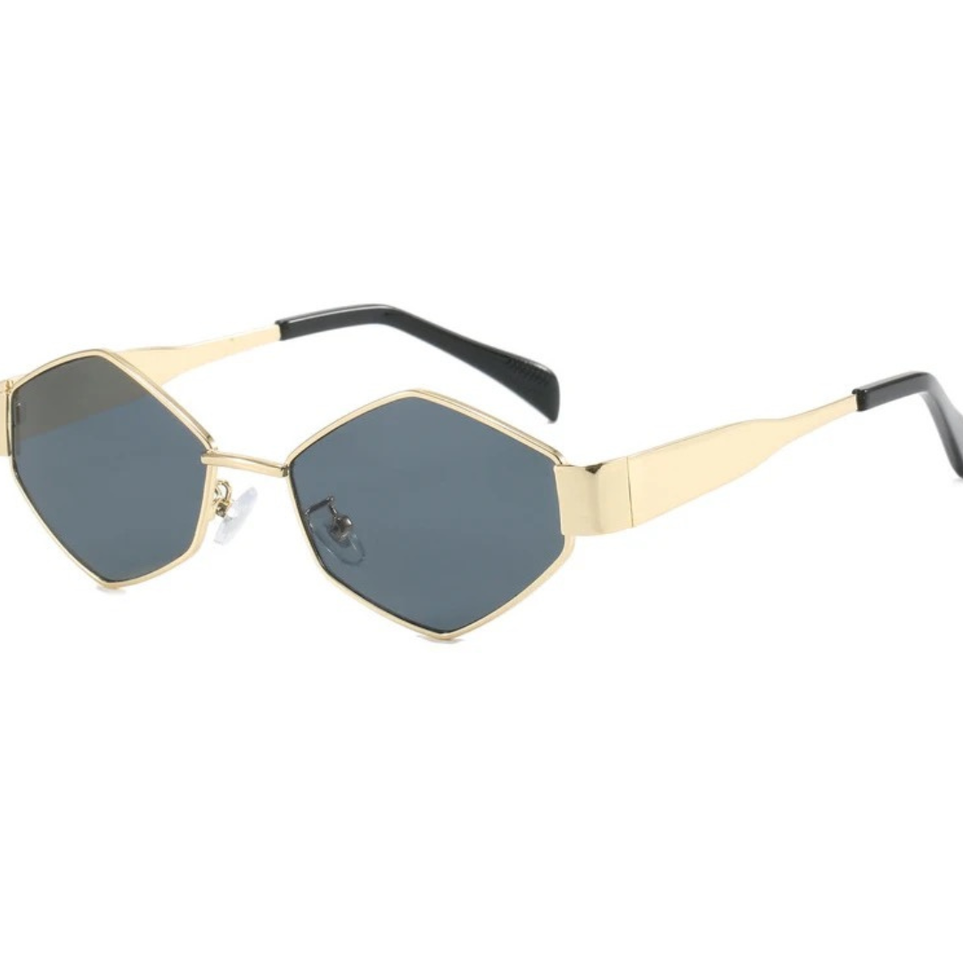 Sechseck Polygon Sonnenbrille