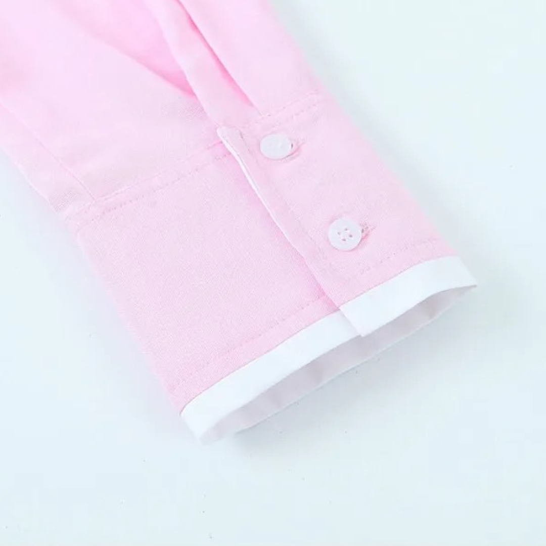 Feminin Croptop Hemd